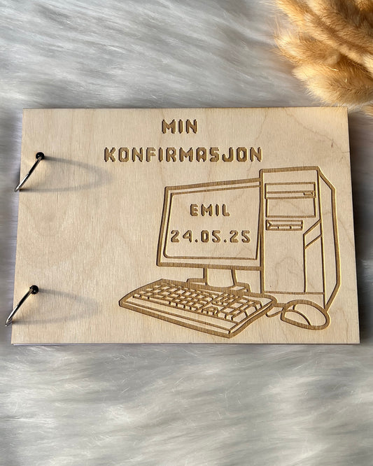 Min Konfirmasjon – gjestebok, fotoalbum-Gaming