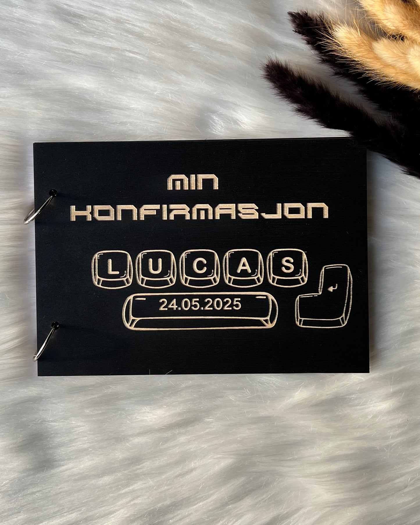 Min Konfirmasjon – gjestebok, fotoalbum-Gaming
