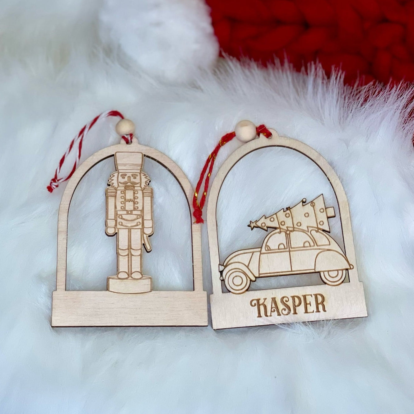 Personlig julepynt i tre (d3)