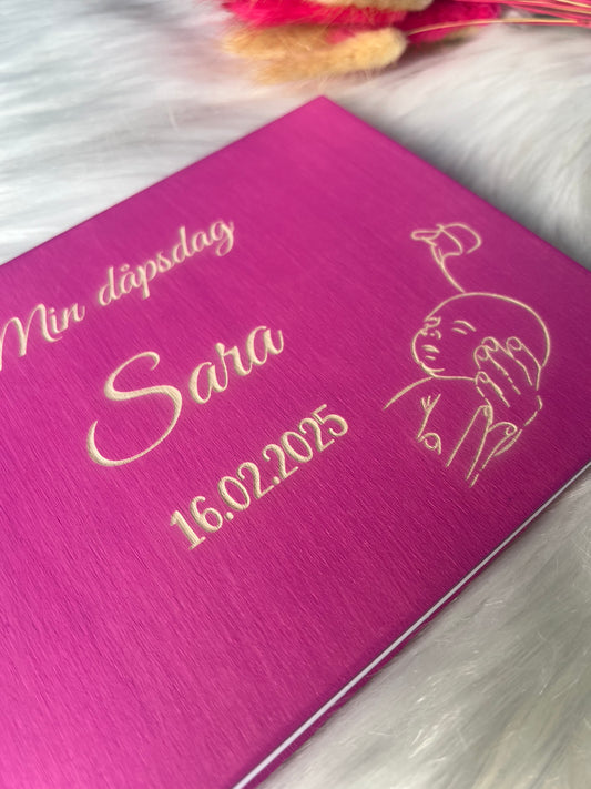 Personlig Gjestebok til Dåp