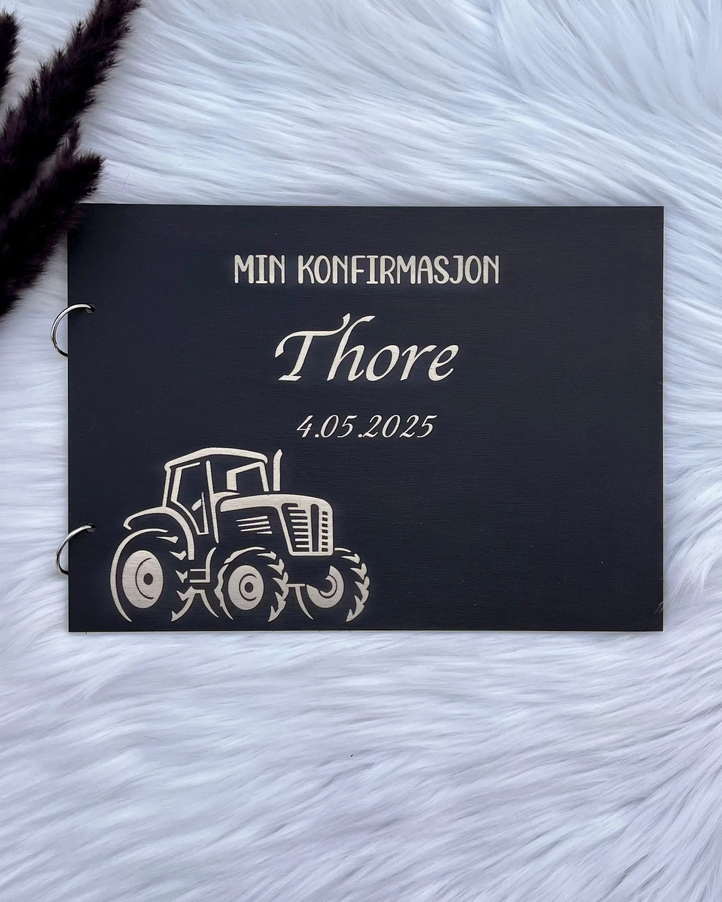 Min Konfirmasjon – gjestebok, fotoalbum-Trakotr KK FAMILY ART