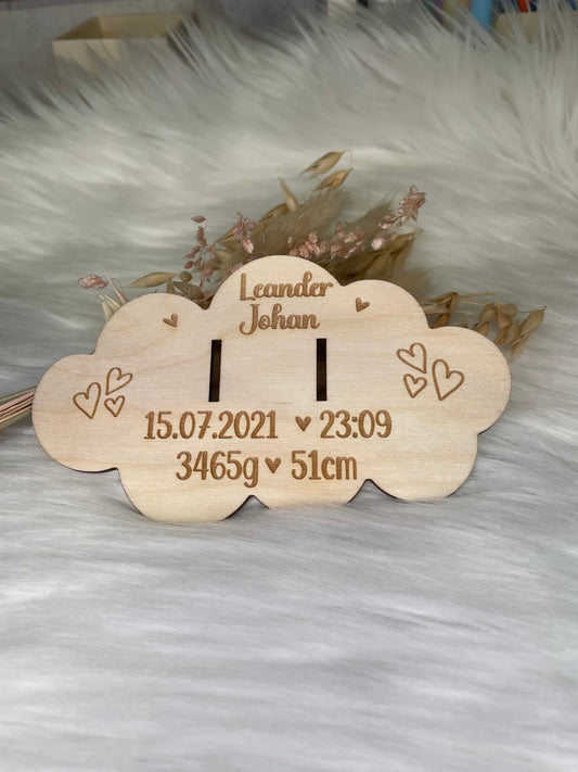 Fødselstavle Sky KK FAMILY ART