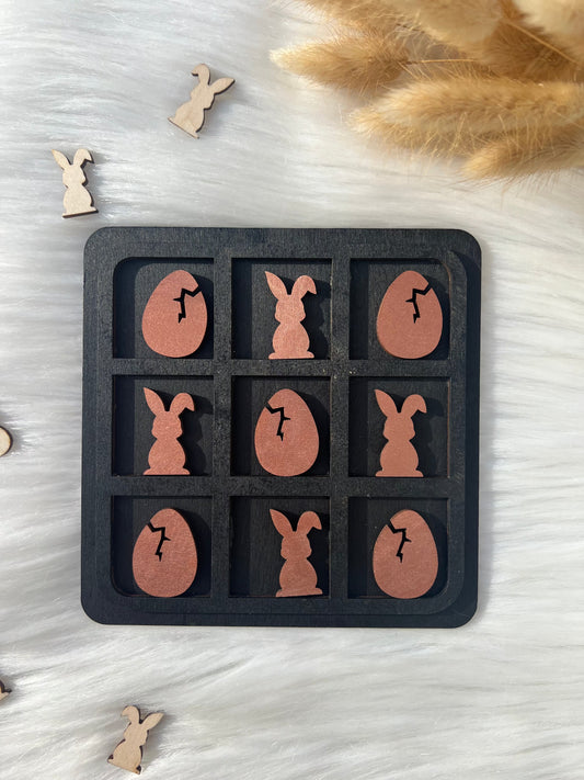 "Tre på rad" med kaniner og egg KK FAMILY ART