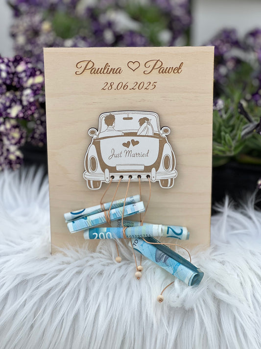 Personlig pengegave til bryllup