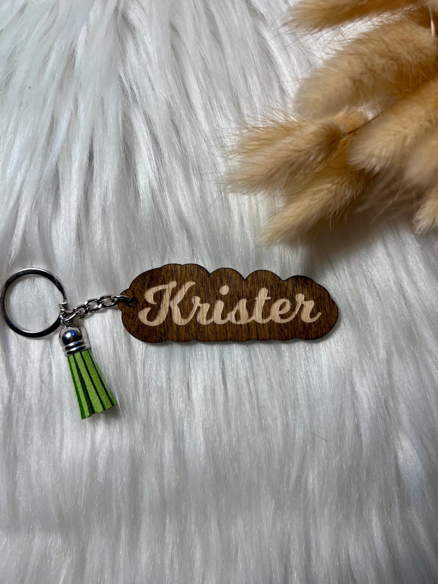 Nøkkelring med navn KK FAMILY ART