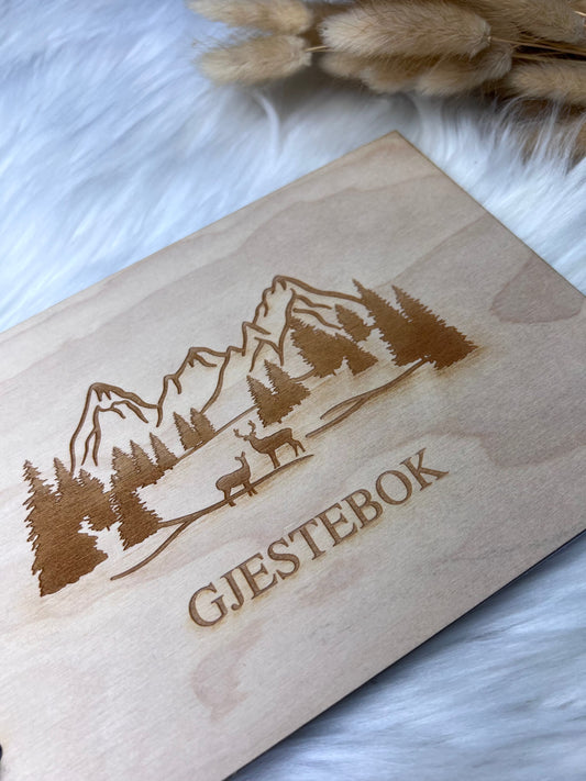 Gjestebok i tre KK FAMILY ART