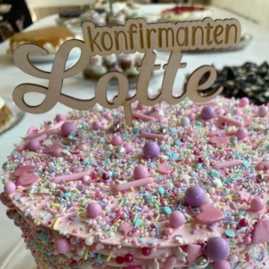 Kaketopper Konfirmasjon