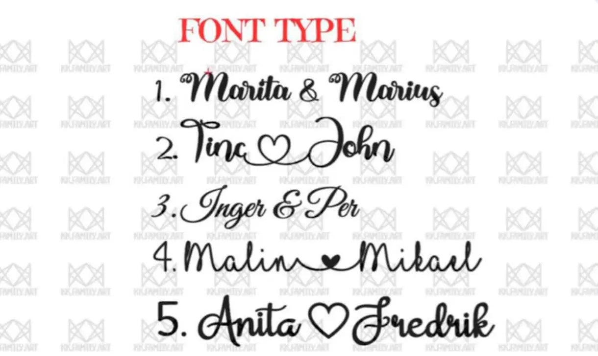 Gjestebok til fotbalentusiaster bryllup KK FAMILY ART