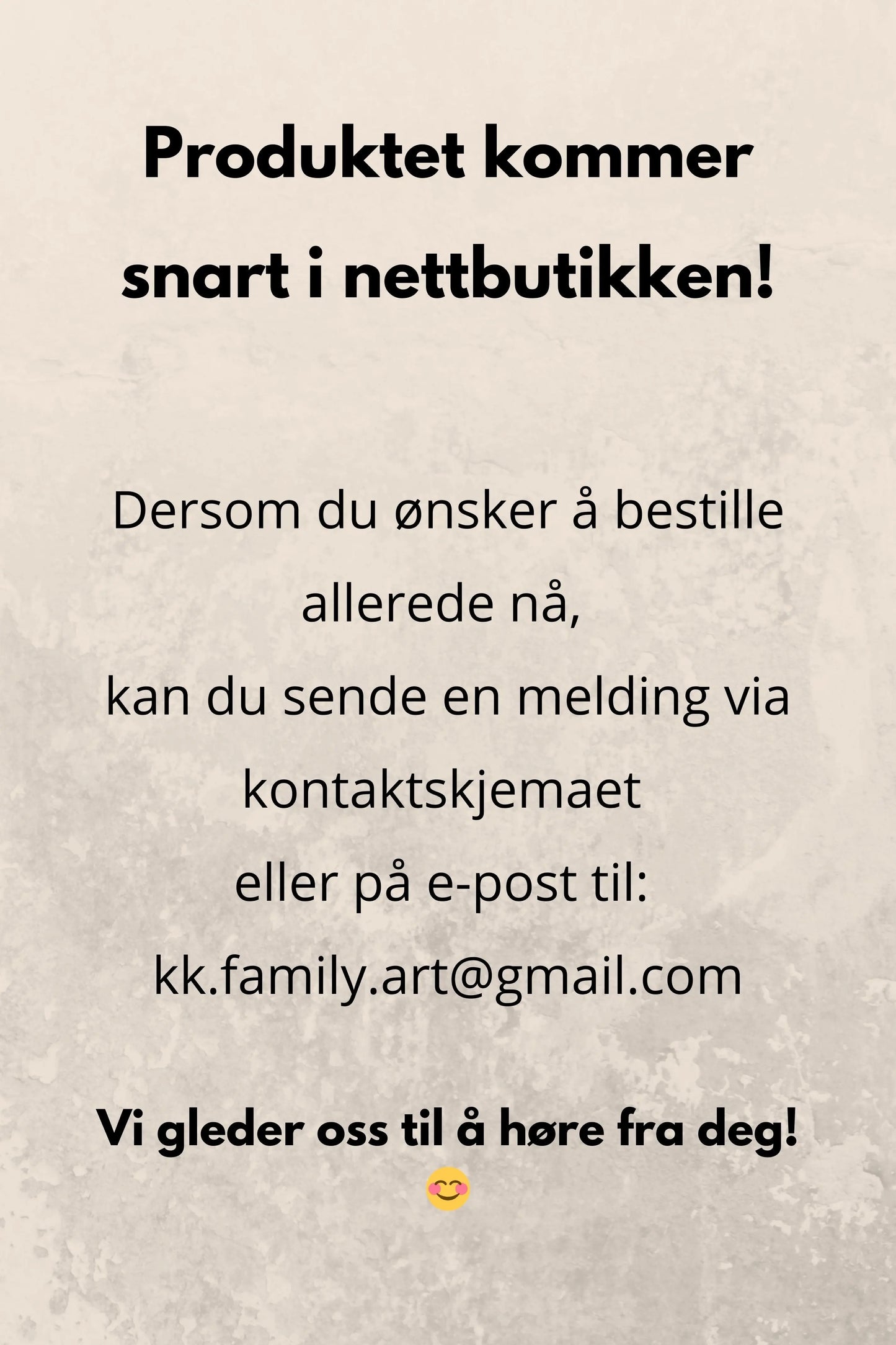 Kommer snart 🤩 KK FAMILY ART