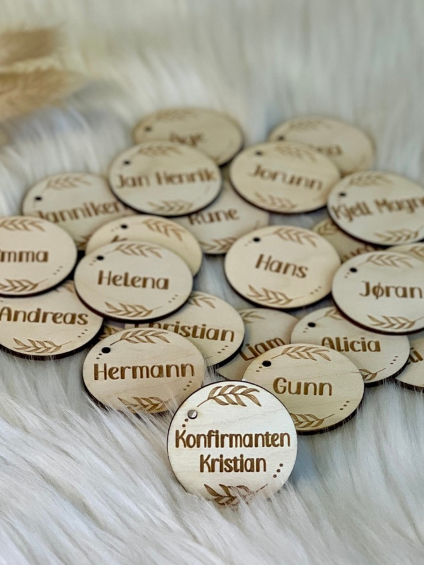 Bordkort rund 2 i 1 KK FAMILY ART