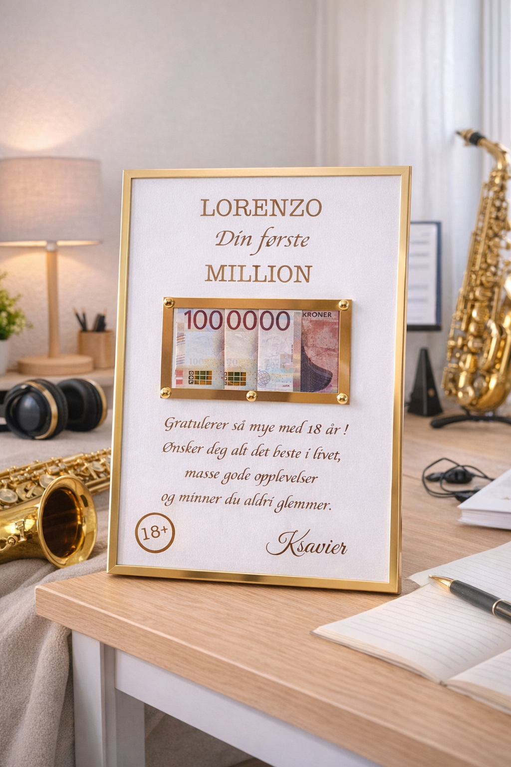 Din første MILLION- 18+