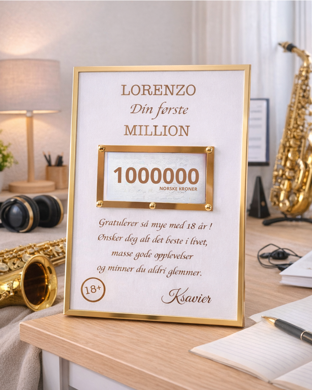 Din første MILLION- 18+