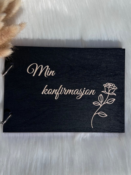 Min Konfirmasjon – gjestebok, fotoalbum