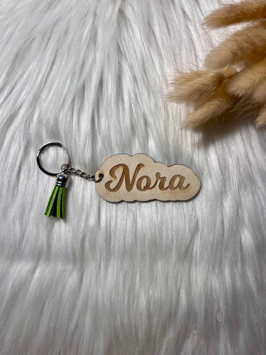 Nøkkelring med navn
