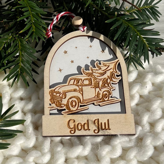 Personlig julepynt i tre (d7)