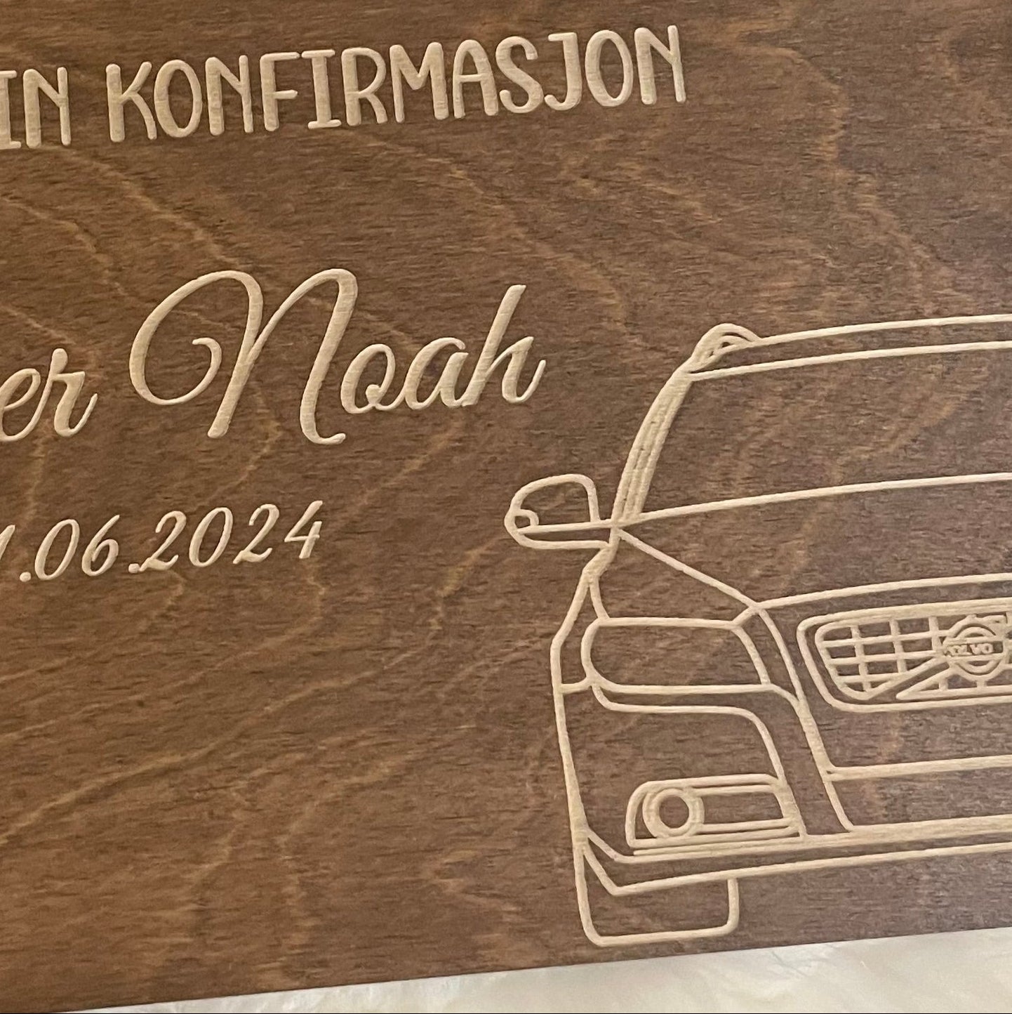 Min Konfirmasjon – gjestebok, fotoalbum-Volvo KK FAMILY ART