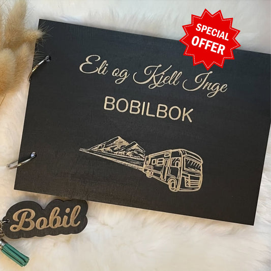 Bobilbok personlig tilpasset (d2)
