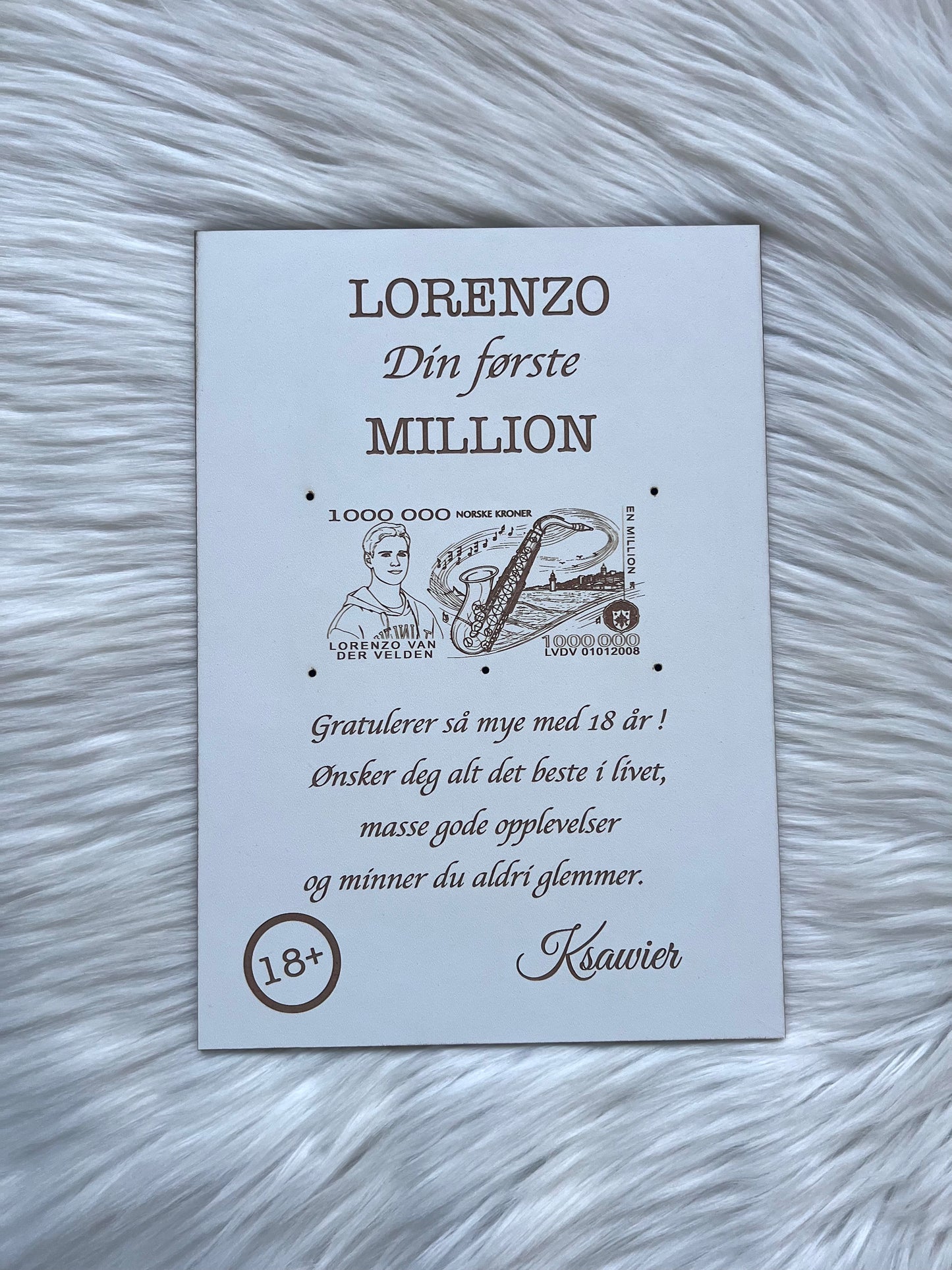 Din første MILLION- 18+